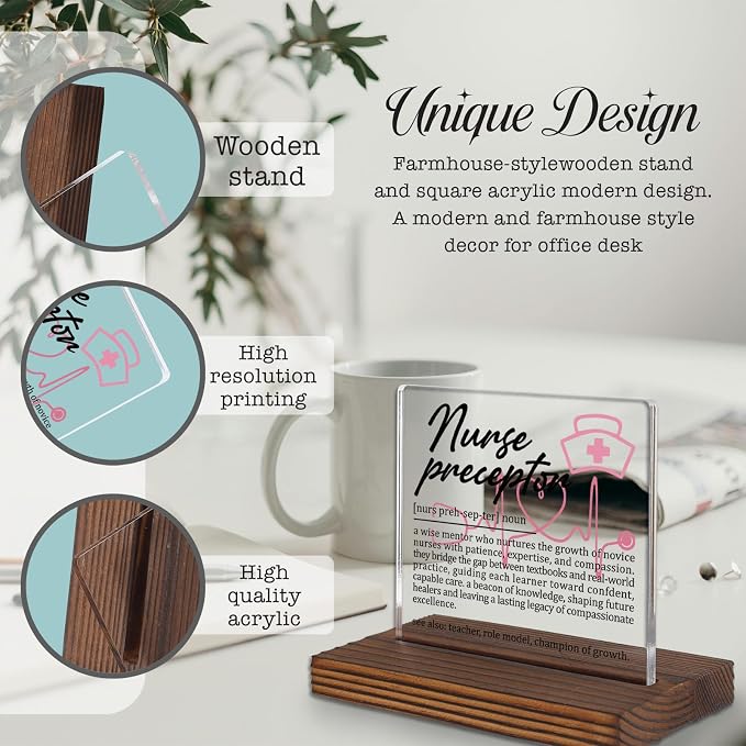 Nurse Preceptor Nurse Gifts, Thank You Appreciation Gifts forNurse Educators - Image 3
