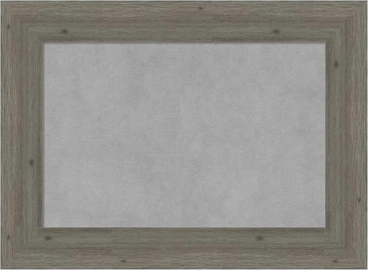 Amanti Art Grey Framed Magnetic Board 17x23 Small Vision Board by AmantiArt