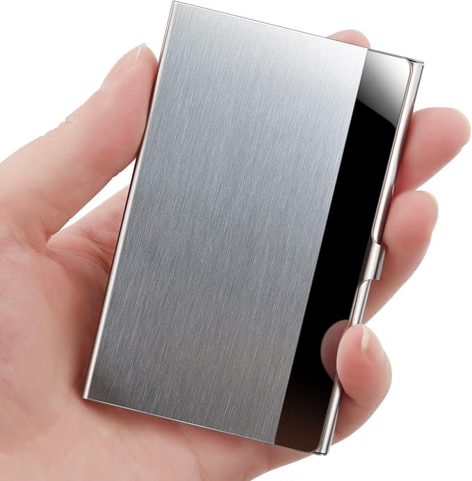 Business Card Holder, Slim Business Card Case - Image 3