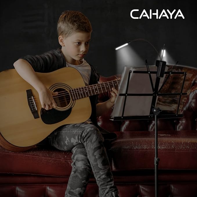 CAHAYA Dual-Use Reinforced Folding Sheet Music Stand - Image 7