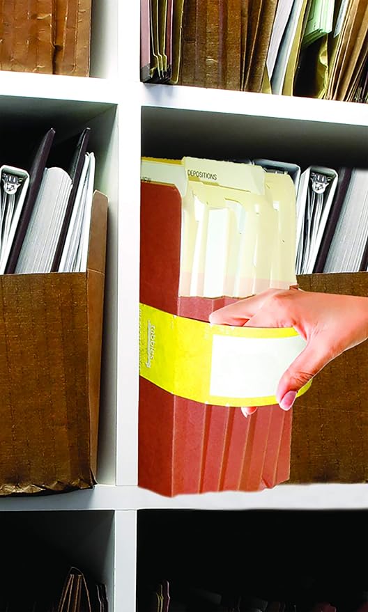 Tabbies File Pocket Handles, 9.63 X 2, 12 Sheets/Pack - Image 3