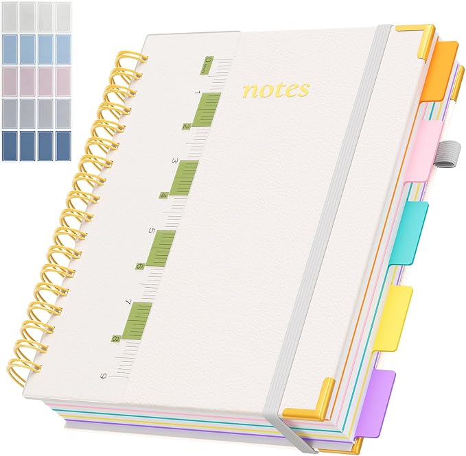 Line Hardcover Spiral Notebook by XYark