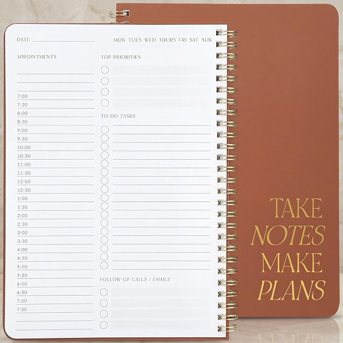ZICOTO Beautiful Daily Planner And Notebook by ZICOTO