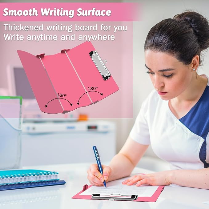 Nursing Clipboard Foldable Clipboard Medical: Edition Cheat Sheets Aluminum 3 - Image 5