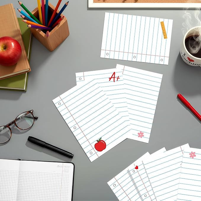 Spiareal 100 Pcs Blank Note Cards Blank Decorative Notecards Index Cards Bulk - Image 5