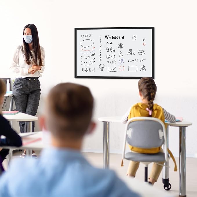 Amazon Basics Magnetic Dry Erase Whiteboard, Wall-Mounted - Image 5