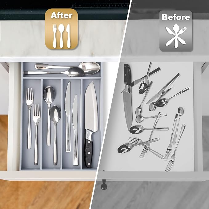 Besilord Bamboo Silverware Holder - Image 4