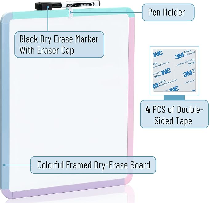 Mr. Pen- Dry Erase Board, 14” x 11” - Image 2