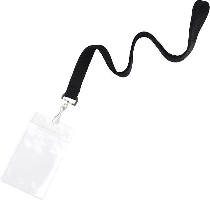 50 Pack Cruise Lanyard with Waterproof ID Card Holder, Colorful Durable Lanyard - Image 2