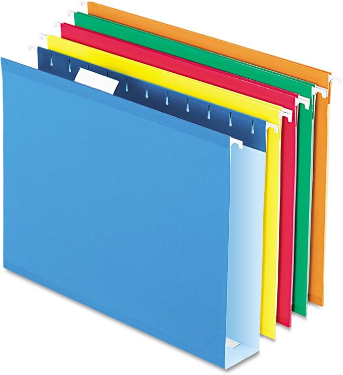 Pendaflex Extra Capacity Hanging File Folders, Letter Size, Reinforced by TOPSProducts