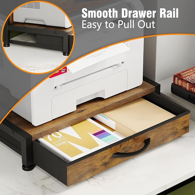 VENNQD 2-Tier Desktop Printer Stand - Image 5