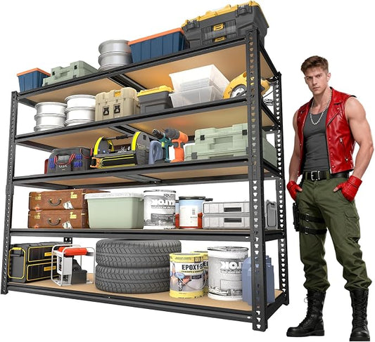ZEUKMXOO Garage Racks for Storage，5-Tier Adjustable Garage Shelving Storage by Unknown