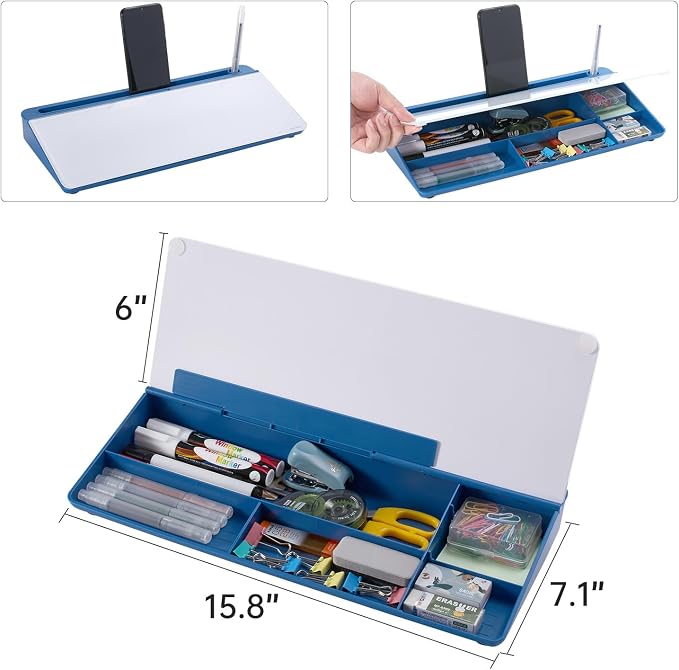 TSJ OFFICE Desktop Whiteboard Dry-Erase-Board - Image 4
