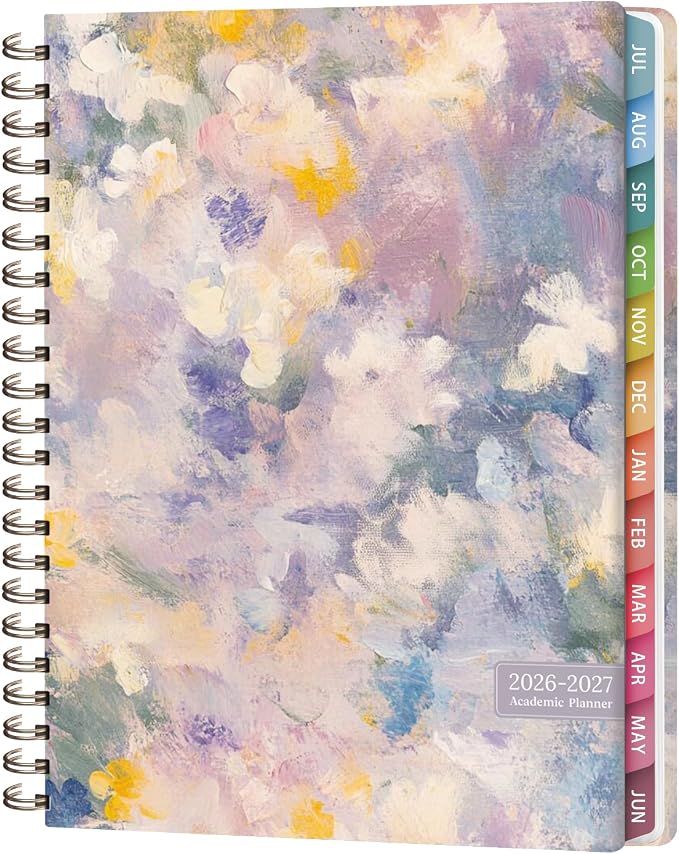 Planner 2026-2027, Weekly and Monthly Academic Planner, July 2026 by VALOME