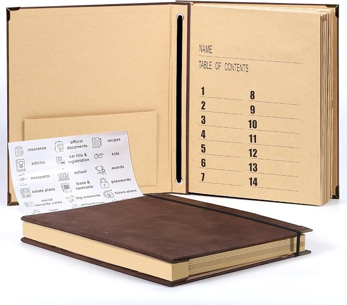 Important Document Organizer, Expanding File Folder by YOPCDJ
