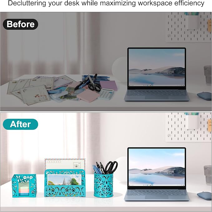 EasyPAG Desk Organizers and Accessories 3 Pieces Office Organizer Set - Image 7