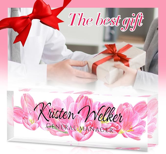 Desk Name Plate Personalized, Custom Name Plate - Image 7