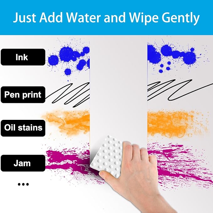 SmilinFit Magic Cleaning Erasers, Kitchen Sponge 10 Pack 2X Density Melamine - Image 2