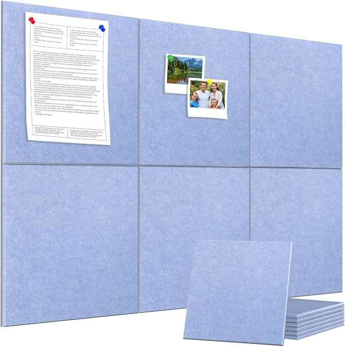 Large Cork Board Alternative 36" X 24" Bulletin Board by Hrrtyueg
