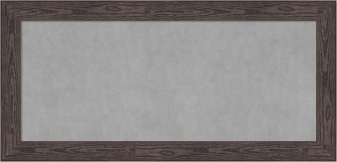 Amanti Art Black Framed Magnetic Board 26x54 Oversize Vision Board by AmantiArt