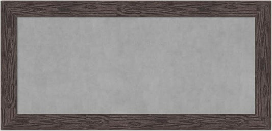 Amanti Art Black Framed Magnetic Board 26x54 Oversize Vision Board by AmantiArt