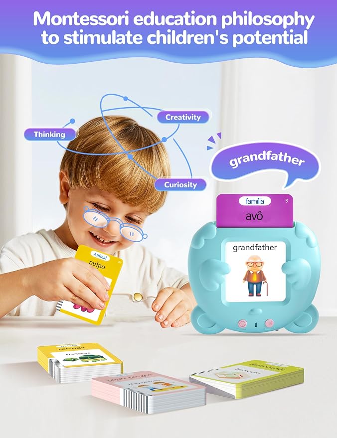 Portuguese and English Talking Flash Cards - Image 2