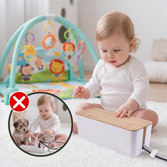2 Pack Cable Management Box - Image 6