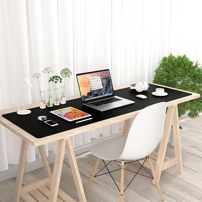 Hsurbtra Desk Pad, XXXL Extended Mouse Pad, Waterproof Desktop Blotter Protector - Image 7