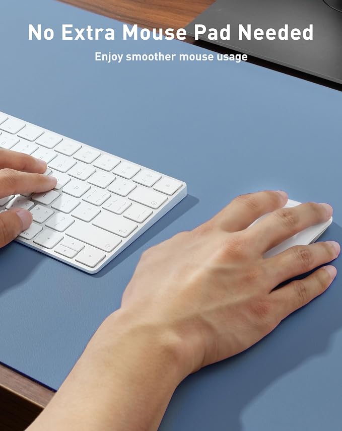 Aothia Faux Leather Desk Mat - Image 4