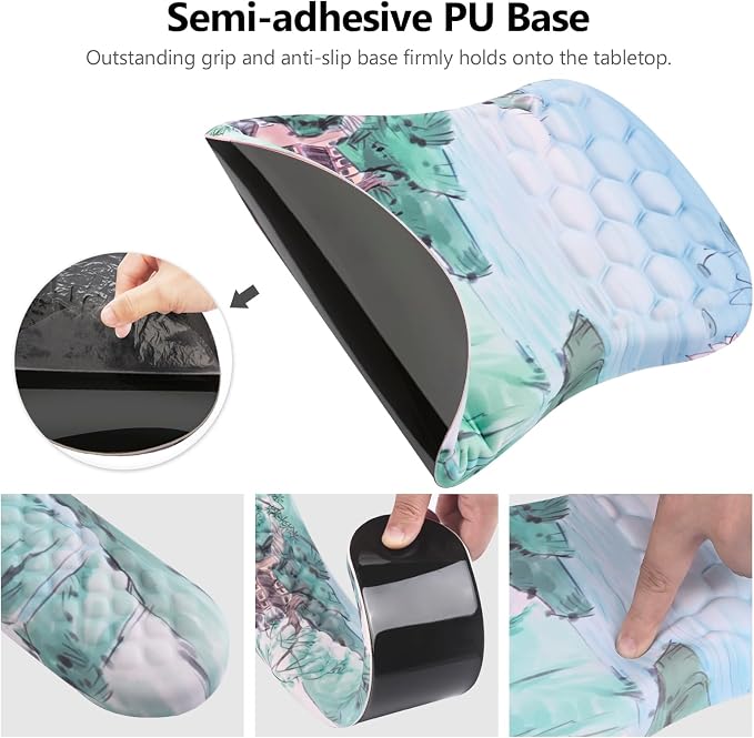 Ergonomic Mouse Pad Wrist Rest, 2 in 1 Keyboard Pad - Image 4