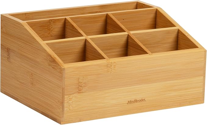 Mind Reader Desktop Organizer, 7-compartment, Office Essentials, 9.25"L x - Image 7