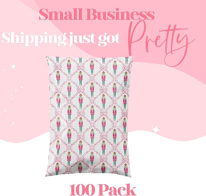 10x13 Designer Poly Mailer 100 Pack Heavy Duty Waterproof Self Seal Shipping - Image 4