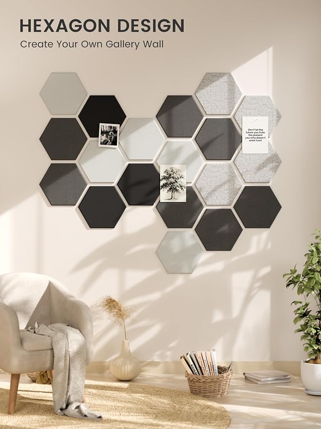 Fluxynara Hexagon Cork Board Alternative - Image 6