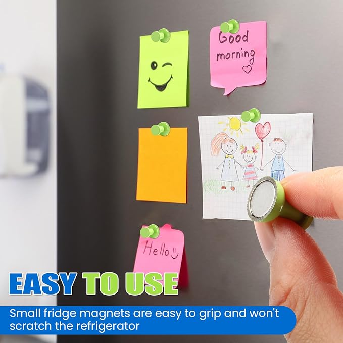 LOVIMAG Fridge Magnets 20Pcs Refrigerator Whiteboard Small Strong Magnet - Image 5