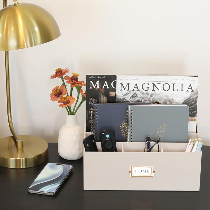 KIBAGA Stylish Linen Mail Organizer - Image 8
