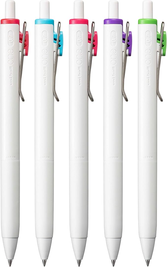 uni-ball one Retractable Gel Pens, Medium Point, 5 Pack - Image 3
