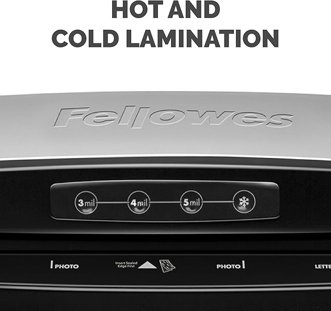 Fellowes Saturn 3i 125 Thermal Laminator Machine for Home or Office with Pouch Starter Kit, 12.5 inch, Fast Warm-Up, Jam-Free Design (5736601)-DeskLoop Office
