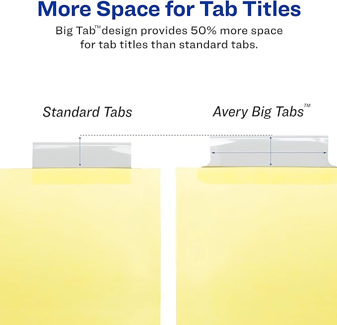 Avery Big Tab Insertable Dividers - Image 4