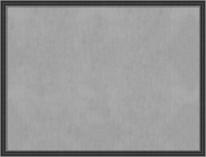 Amanti Art Black Framed Magnetic Board 19x25 Medium Vision Board by AmantiArt