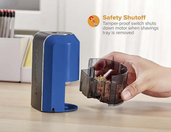 Bostitch Office Vertical Electric Pencil Sharpener, Powerful Stall-Free Motor - Image 5