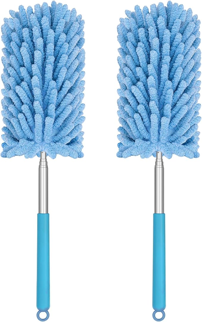 Mini Duster for Cleaning, 360° Bendable Hand Dusters by TIMIVO
