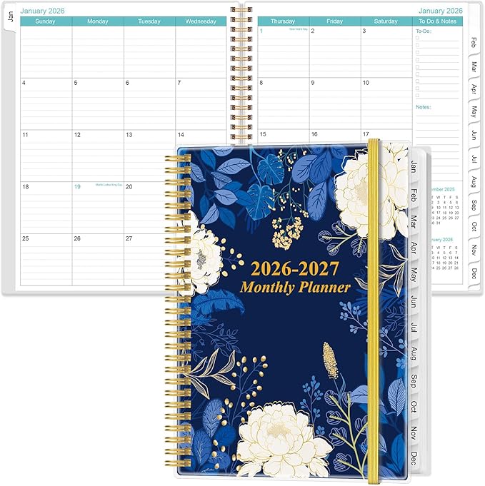 2026-2027 Monthly Planner by Heveboik