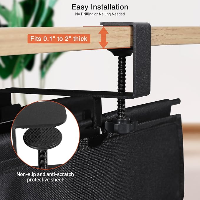 MAXECHO Under Desk Cable Management Tray 36" - Image 3