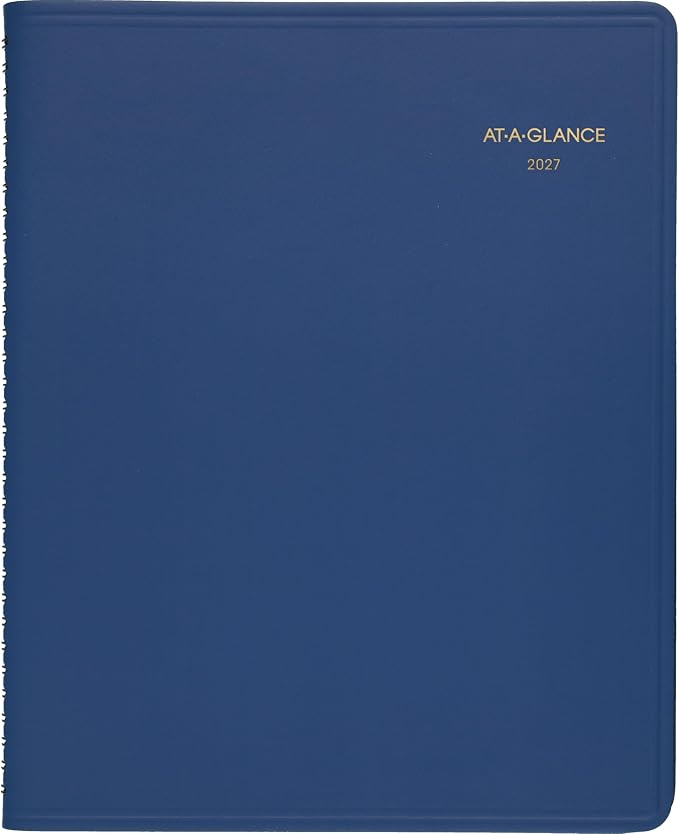 AT-A-GLANCE 2027 Planner, 15-Month Jan-Mar, Unruled Daily Blocks - Image 7
