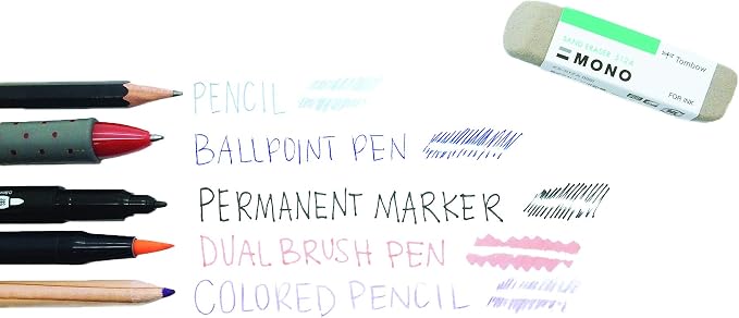 Tombow MONO Sand Eraser, 1 Pack - Image 5