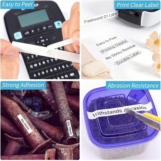 6X Replace for Dymo Label Maker Refills 45013 45016 45017 45018 45019 45021 | - Image 3