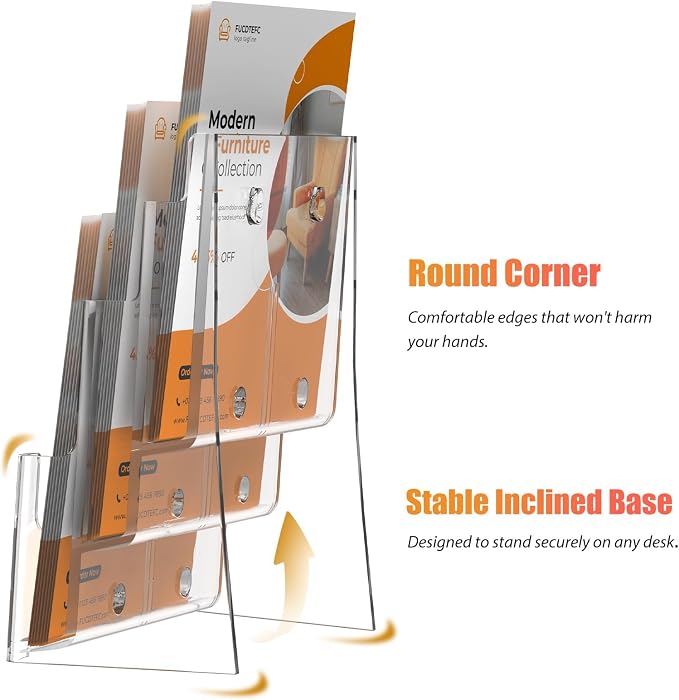 FUCDTEFC Acrylic Brochure Holder 8.5x11 - Image 5
