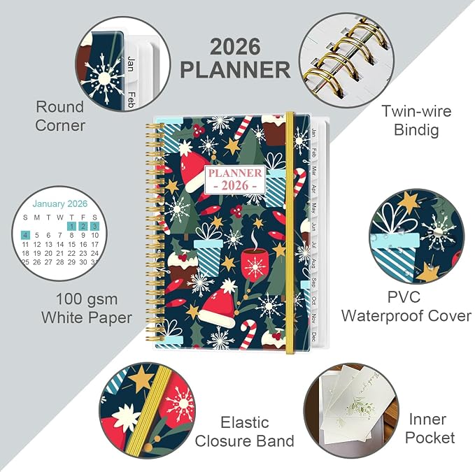 2026 Planner - Planner 2026 from January 2026 - December 2026, Weekly & Monthly - Image 2