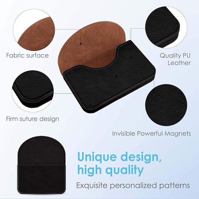 Business Card Holder，PU Leather Business Card Case Color Printing Pattern Card - Image 3