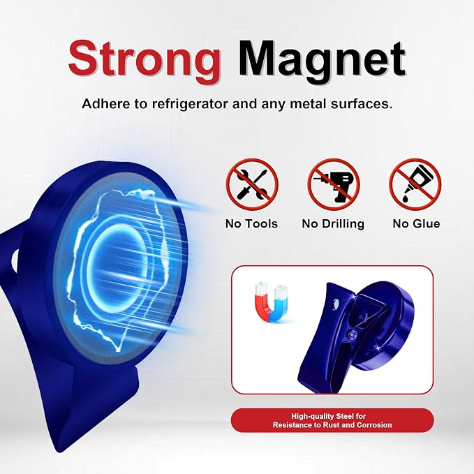 Magnetic Clips Heavy Duty 10 Pack | Strong Force Magnet Clips - Image 3